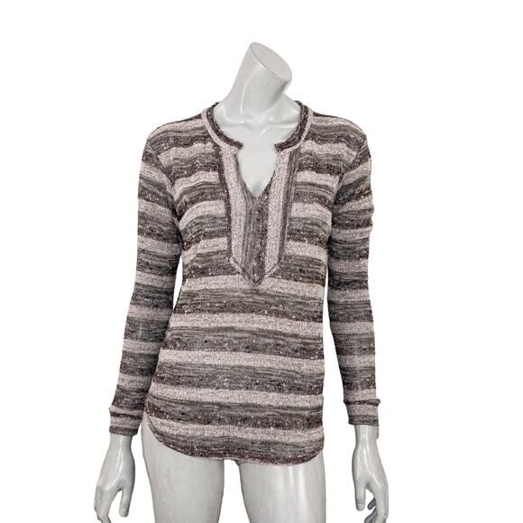 XiRENA Women's Vneck Piper Top Rayon Knit Size Small Made in USA - Picture 5 of 10